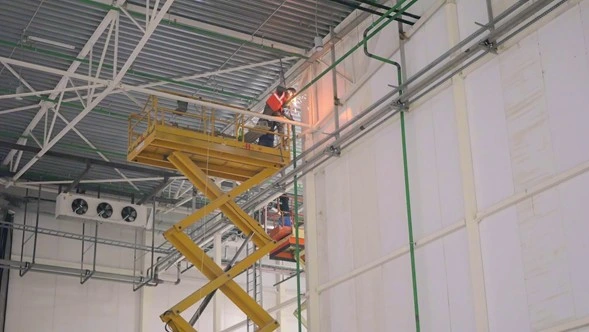 Ejemplo de plataforma de tijera